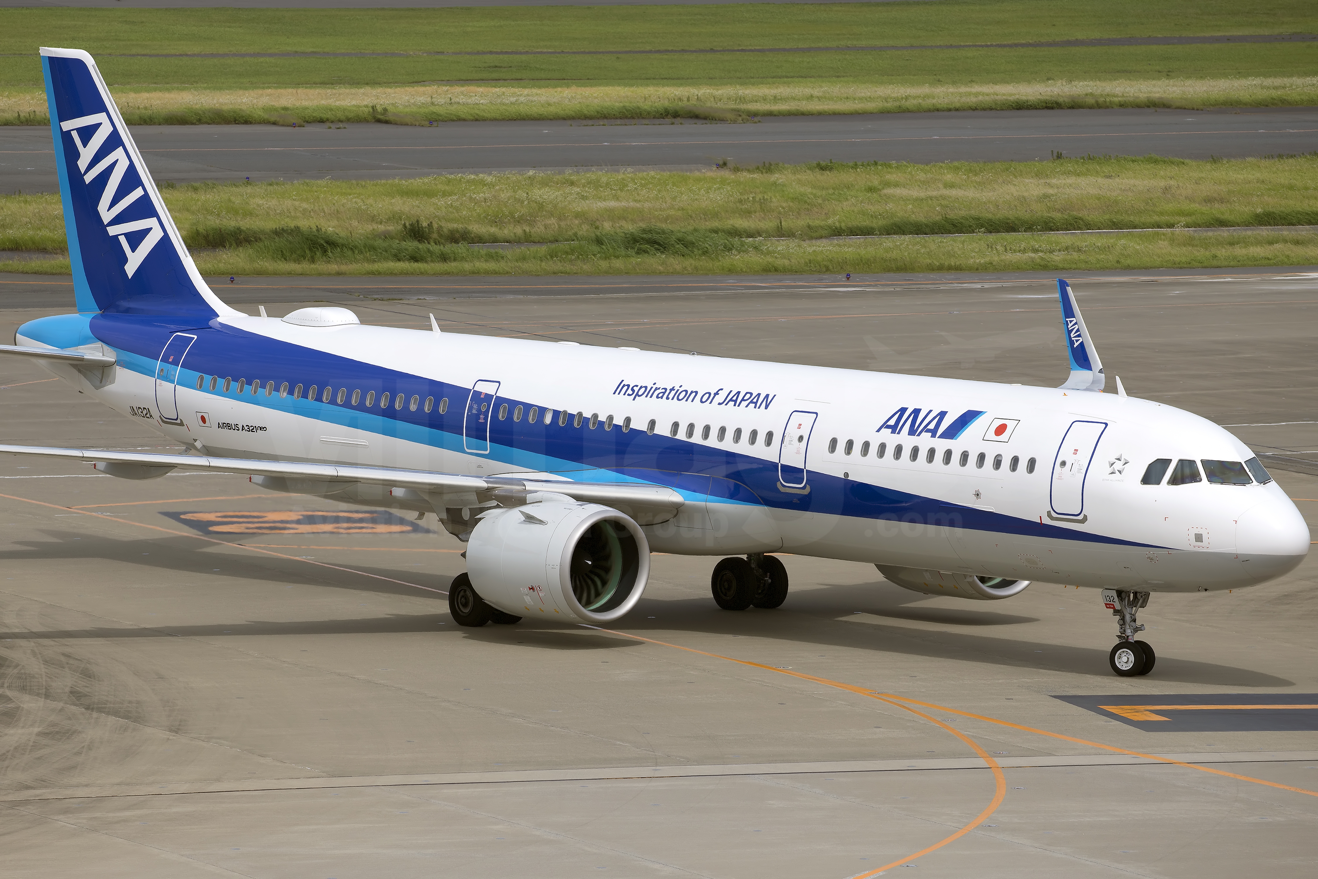 Ana All Nippon Airways Airbus A321 272n Ja132a V1images Aviation Media