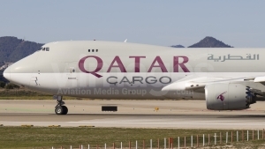 Qatar Airways Cargo Boeing 747-83QF A7-BGB